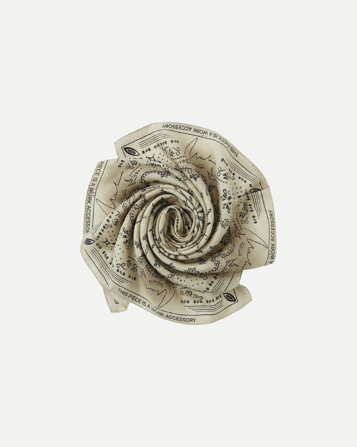 DIGITAL FADE OVERSIZED BANDANA